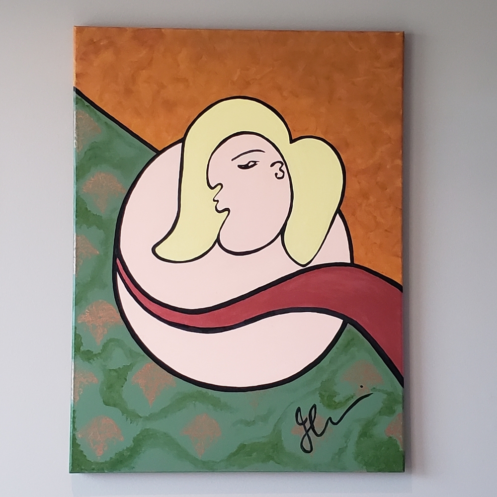Painting, acrylic.